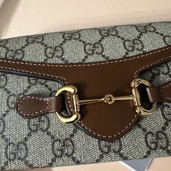 1955 Horsebit Gucci Brown and Tan Women's Bag - Picture 10 of 15